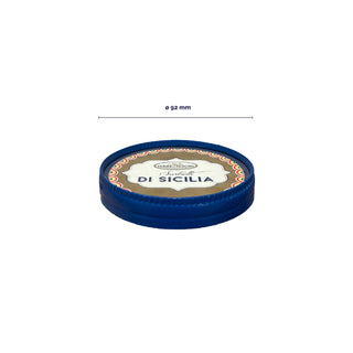 Ice cream basket lids in double-sided polythene paper