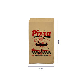 Greaseproof bag with side opening