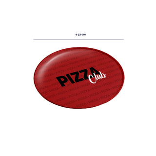 Piatto pizza in Cartoncino Plastificato