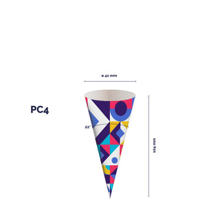 Copri cono in carta porta gelato