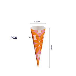 Copri cono in carta porta gelato