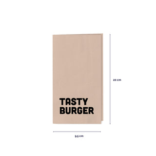Cotton napkin 1/8 fold
