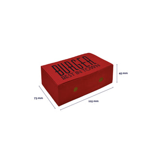 Fried food holder with anti-condensation holes