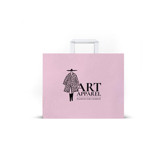 Shopper with flat handle