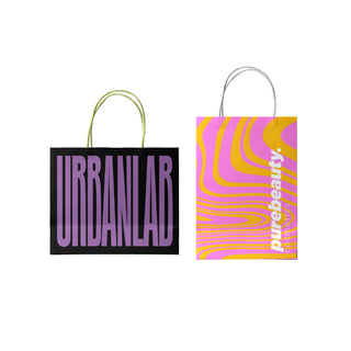 Shopper con maniglia ritorta