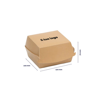 Brown sandwich holder