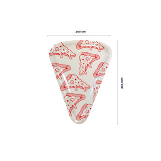 Pizza Slice Plate in Laminated Cardboard