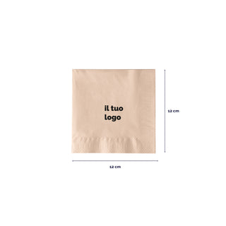 2-ply cotton napkins 24x24 cm 1/4 fold