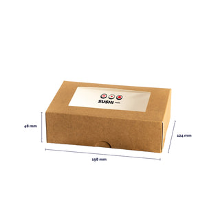 Havana windowed pencil case