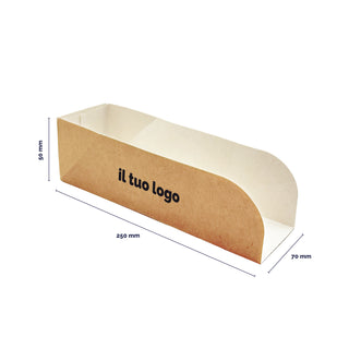 Havana open hot dog/cannolo holder