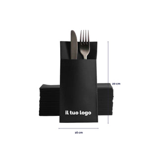 Airlaid cutlery holder napkins 32x40 cm colored