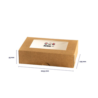 Havana windowed pencil case