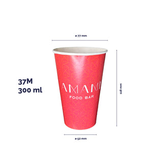 Cold line paper cups