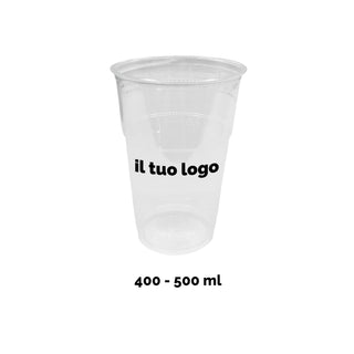 Transparent PS glasses