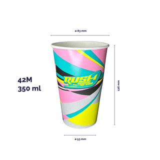 Cold line paper cups