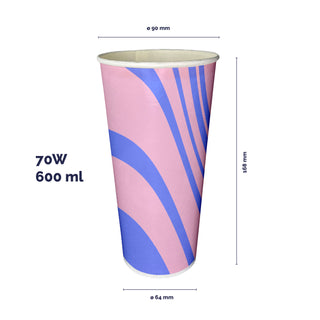 Cold line paper cups