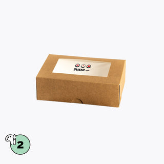 Havana windowed pencil case