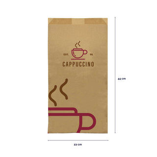 Standard brown paper bags - various sizes
