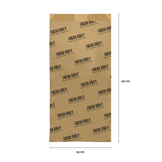 Standard brown paper bags - various sizes