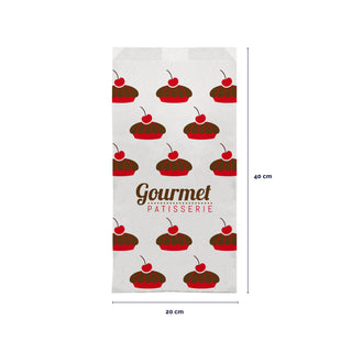 Standard White Paper Bags - Various Sizes