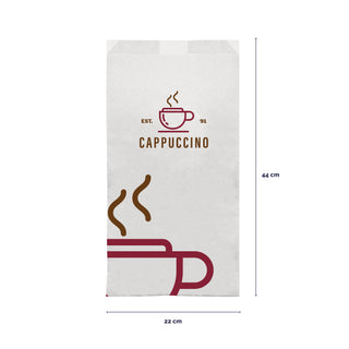 Standard White Paper Bags - Various Sizes