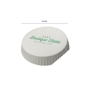 Paper cup cover with nail