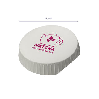 Paper cup cover with nail