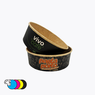 Kraft paper bowl