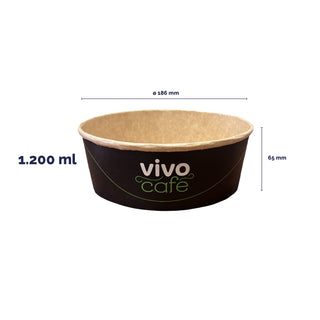 Kraft paper bowl