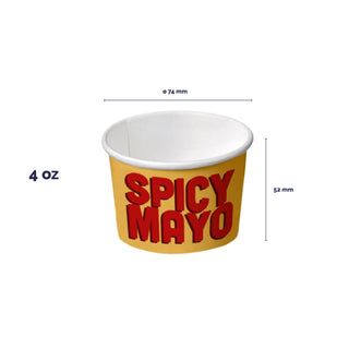 Paper sauce cup