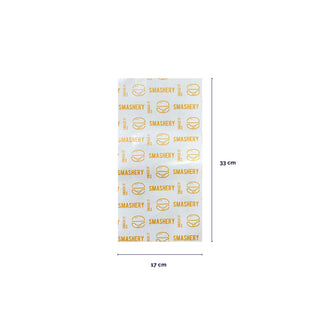 Glossy white greaseproof paper - various sizes