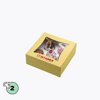 Windowed checkers box