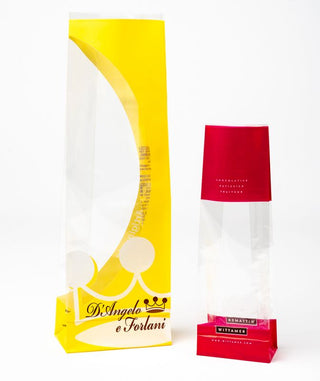 Smooth PP coex envelopes with square bottom - solid bottom