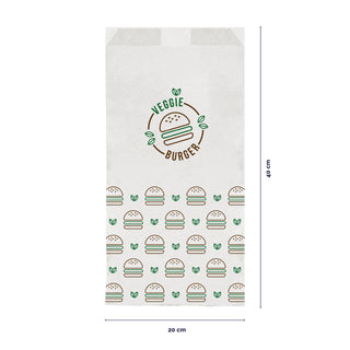 Greaseproof paper bags - various sizes