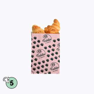 Standard White Paper Bags - Various Sizes