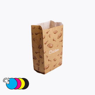 Greaseproof lined bag