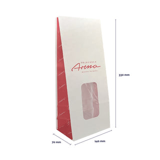 Square bottom paper bags