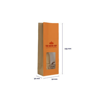 Square bottom paper bags