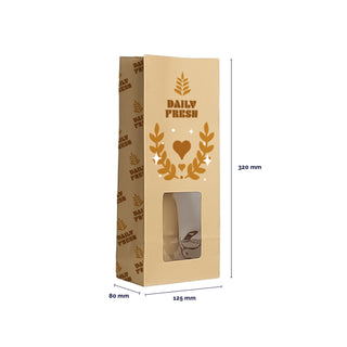Square bottom paper bags