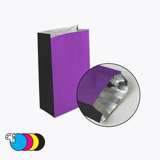 Wide bottom shopper without handle