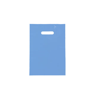 Shopper in plastica con manico a fagiolo