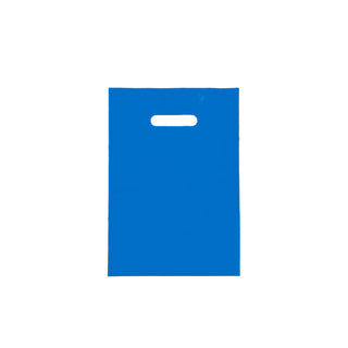 Shopper in plastica con manico a fagiolo