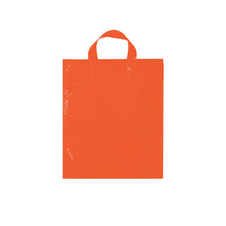 Shopper in plastica manici fettuccia soft loop