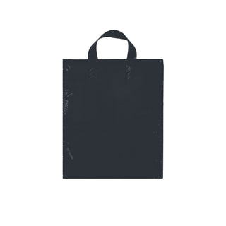 Shopper in plastica manici fettuccia soft loop