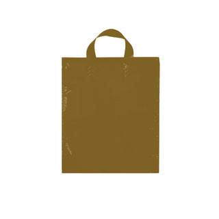 Shopper in plastica manici fettuccia soft loop