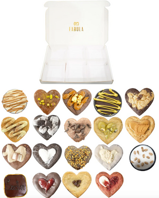 Scatola e-commerce cookies con divisori