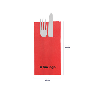 Cutlery holder napkins 39x40 cm (Double Point)