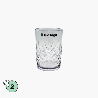 Bicchiere Tumbler Basso Trasparente 410cc