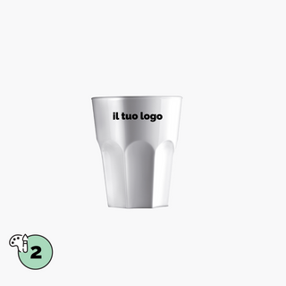 Bicchiere cocktail bianco 290cc