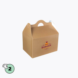 Happy meal case brown
